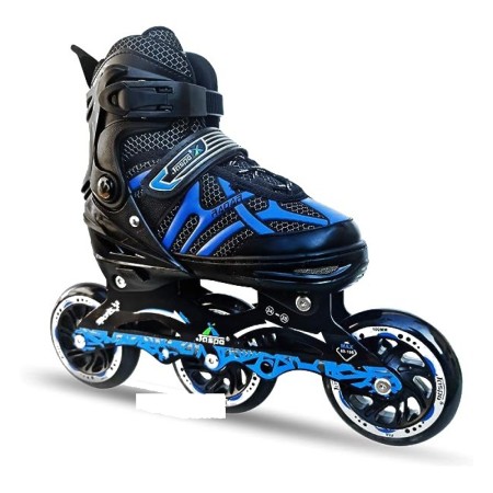 100mm big wheel 3 wheeler in line skate shoe