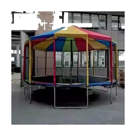 12 Feet Trampoline with Roof