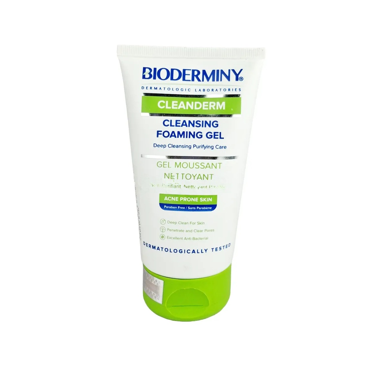 Bioderminy Cleanderm Cleansing Foaming Gel 150ml – Deep Cleansing for Acne-Prone Skin