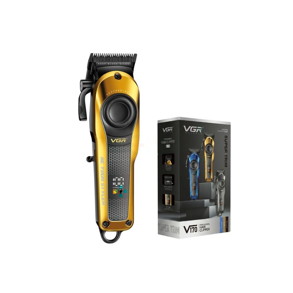 VGR Voyager Professional Hair Clipper Model: V-170