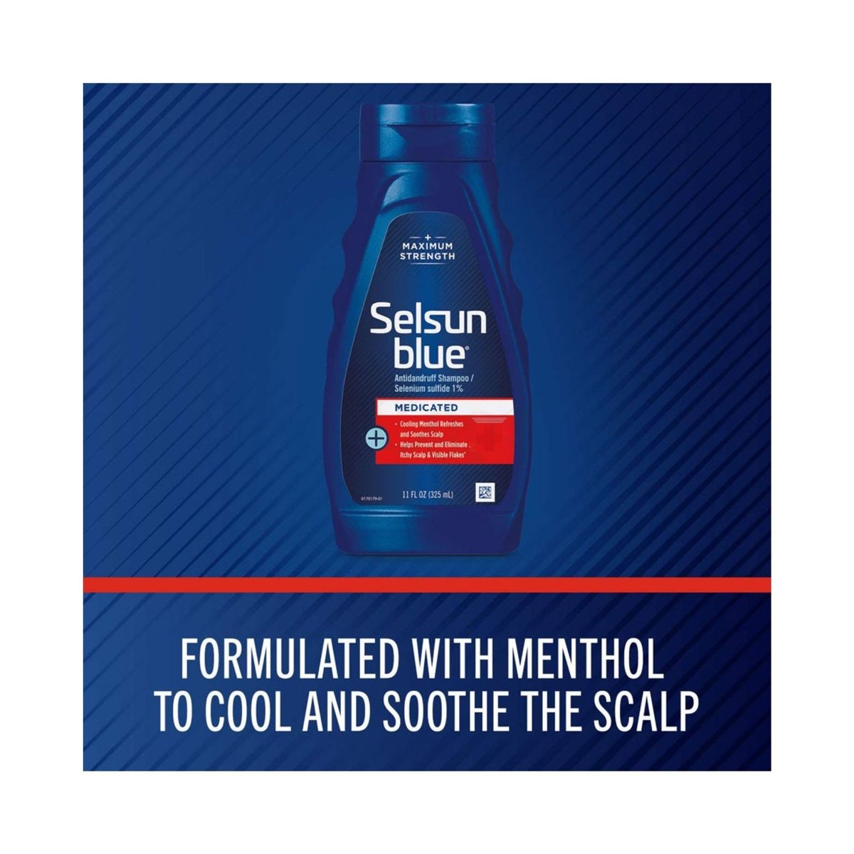 Selsun Blue Men's Care Maximum Strength Medicated Anti Dandruff Shampoo 325ml