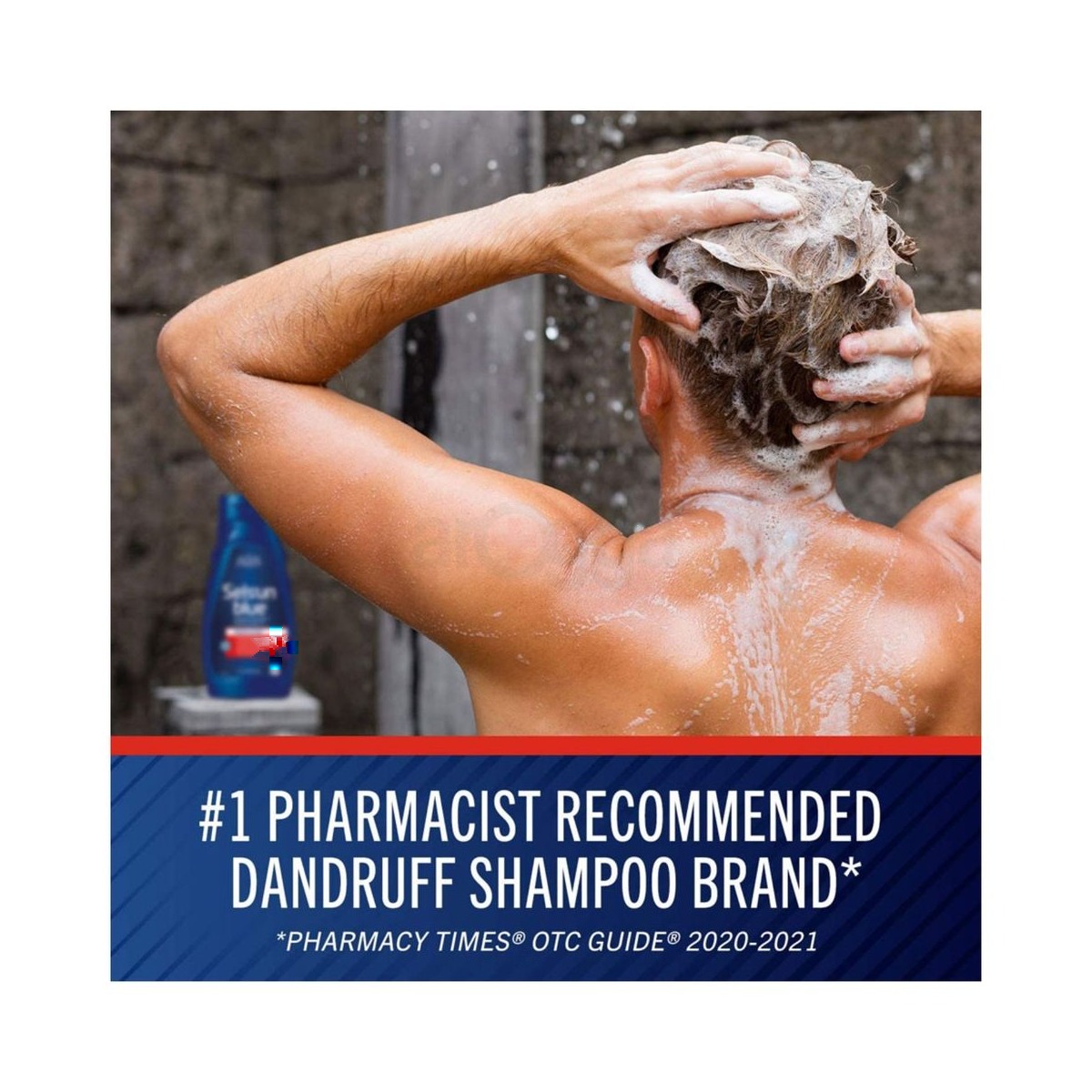 Selsun Blue Men's Care Maximum Strength Medicated Anti Dandruff Shampoo 325ml