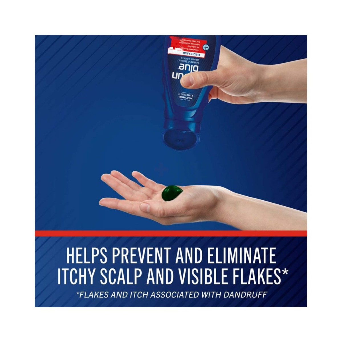 Selsun Blue Men's Care Maximum Strength Medicated Anti Dandruff Shampoo 325ml