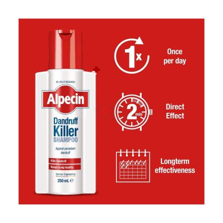 Alpecin Dandruff Killer Shampoo Against Persistent Dandruff