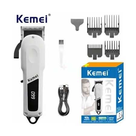 Kemei Professional Rechargable Hair Trimmer KM- 807 2000mAh Battery