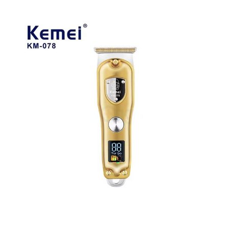 Kemei KM-078 Professional Electric Hair Clipper with Digital Display