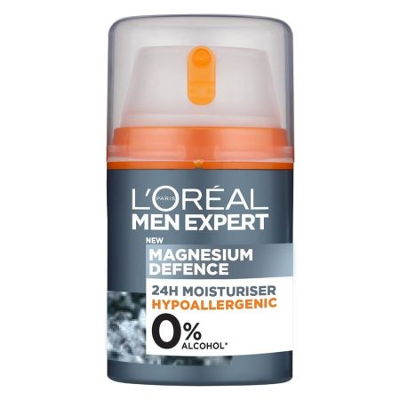 Loreal Paris Men Expert Magnesium Defence 24H Moisturiser (0% Alcohol)