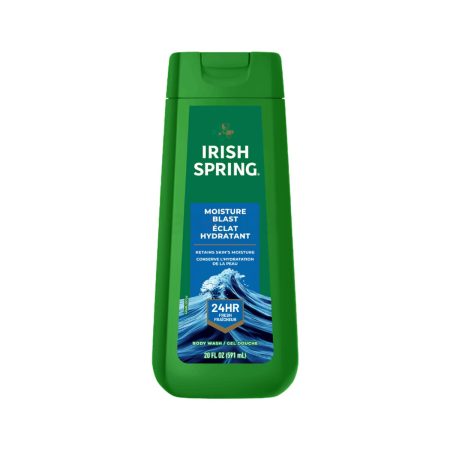 Irish Spring Moisture Blast Body Wash for Men 591ml