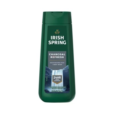 Irish Spring Charcoal Refresh Body Wash for Men