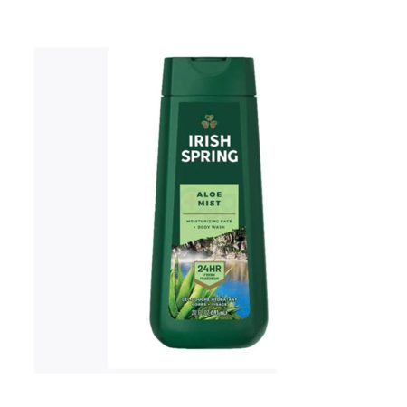 Irish Spring Aloe Mist for Moisturizing Face & Body Wash