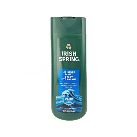 Irish Spring Moisture Blast Body Wash for Men