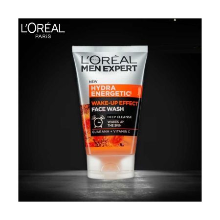 Loreal Men Expert Hydra Energetic Wake Up Effect Face Wash with Guarana & Vitamin C