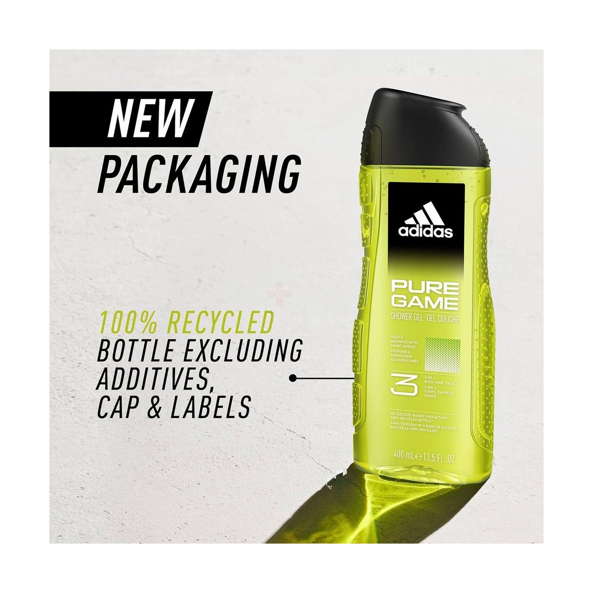 Adidas Pure Game Men Shower Gel 400ml