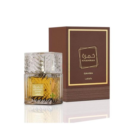 Lattafa Khamrah Qahwa EDP Perfume for Men & Women (Inspired by  Inspired by Angels' Share - KILIAN Paris) 100ml