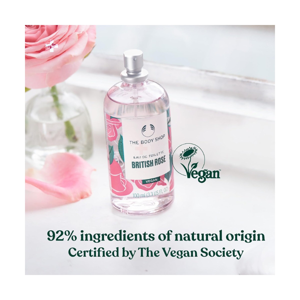 The Body Shop British Rose EDT Perfume 100ml