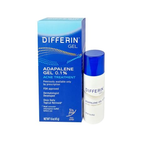 DIFFERIN Adapalene 0.1% Acne Treatment Gel 45g