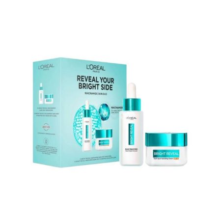 L’Oréal Paris Reveal Your Bright Side Niacinamide Serum and Moisturiser Duo