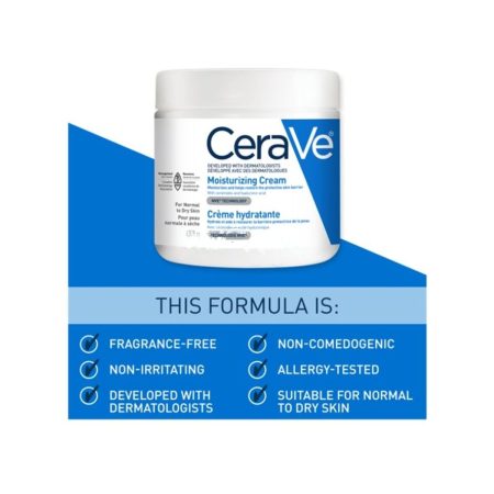 Cerave Moisturizing Cream for Normal to Dry Skin 453g