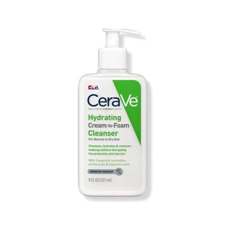Cerave Hydrating Cream to Foam Cleanser for Normal to Dry Skin 237ml