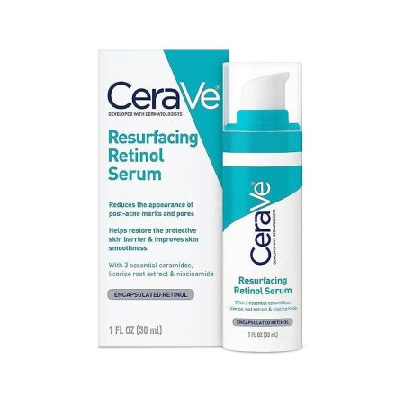 Cerave Resurfacing Retinol Serum for Skin Barrier & Skin Smoothness (Imported) 30ml
