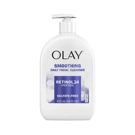 Olay Smoothing Daily Facial Cleanser with Retionol 24 + Peptide