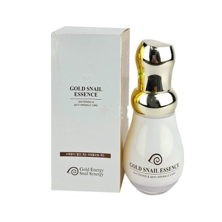 Gold Energy Snail Synergy Gold Snail Essence Serum 45ml – Whitening & Anti-Wrinkle Korean Skincare