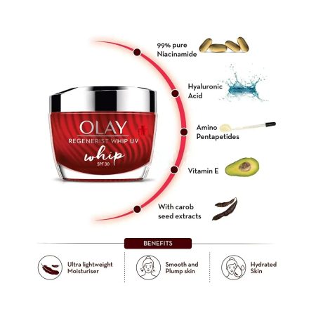 Olay Regenerist Whip SPF 30 PA+++ Moisturiser
