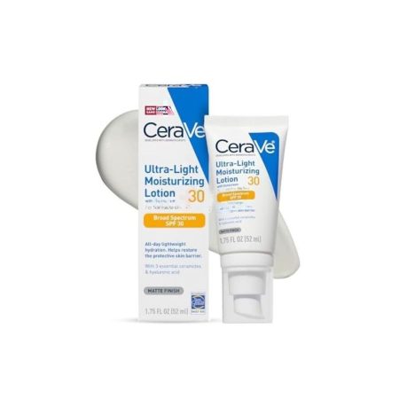 Cerave Ultra-Light Moisturizing Lotion with SPF 30 for Normal to Oily Skin 52ml