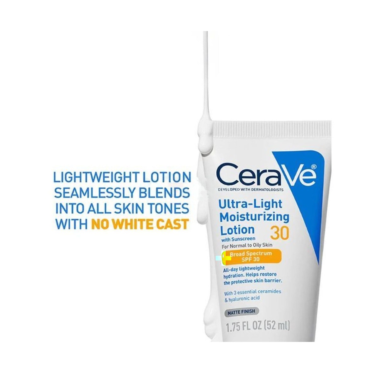 Cerave Ultra-Light Moisturizing Lotion with SPF 30 for Normal to Oily Skin 52ml