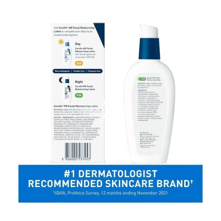 Cerave PM Facial Moisturizing Lotion for Normal to Dry Skin 89ml