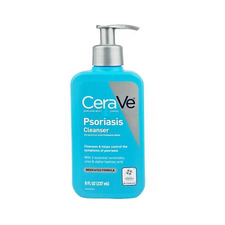 CeraVe Psoriasis Cleanser with 2% Salicylic Acid Psoriasis Wash - 237ml