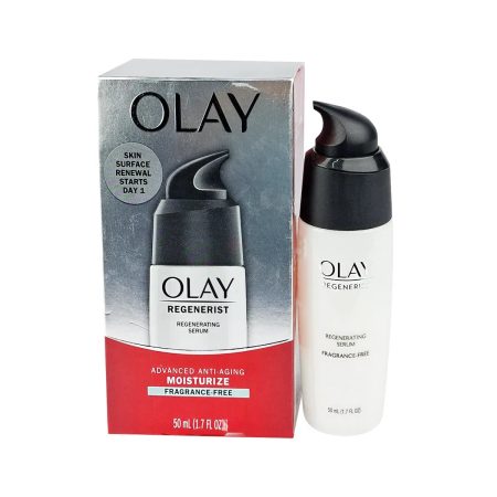 Olay Regenerist Regenerating Serum, Advanced Anti-Aging & Moisturize Fragrance Free, 50ML
