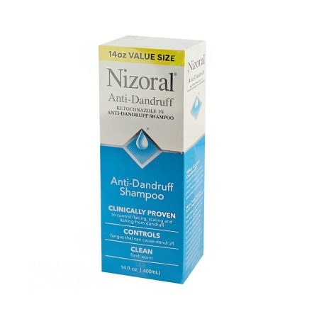 Nizoral Ketoconazole 1% Anti-Dandruff Shampoo Clean Fresh 400ml