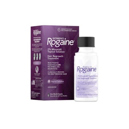 Rogaine Women's 2% Minoxidil Women's Hair Regrowth Treatment, 1 Month Supply