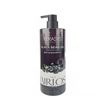 Kerasys Hair Clinic Black Bean Oil Anti-Hair Loss Shampoo 1000ml (Made in Korea)