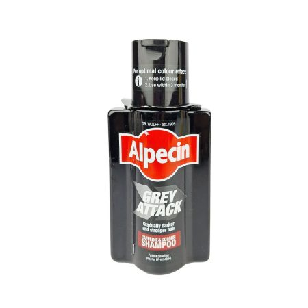 Alpecin Grey Attack Gradually Darker & Stronger Hair Caffeine & Colour Shampoo 200ml