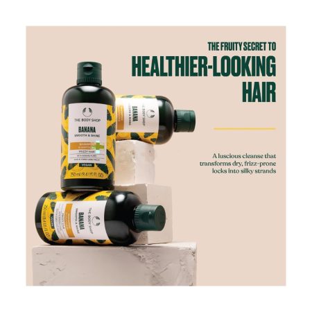 The Body Shop Smooth & Shine Banana Shampoo for Frizzy Hair 250ml