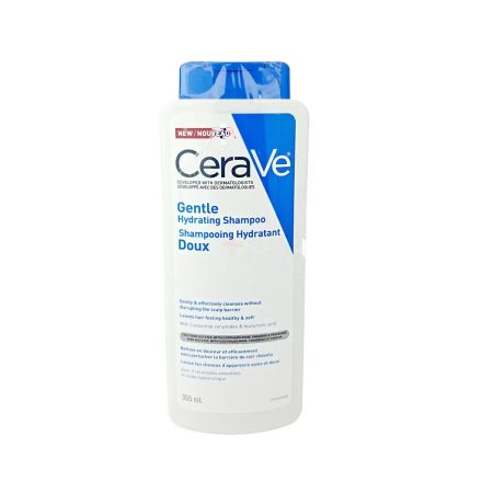 CeraVe Gentle Hydrating Shampoo 355ml with Doux – Made in USA