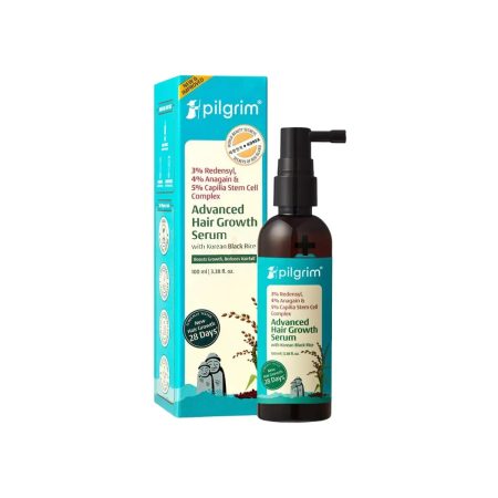 Pilgrim Advanced Hair Growth Serum with 3% Redensyl, 4% Anagain & 5% Capilia Stem Cell 100ml