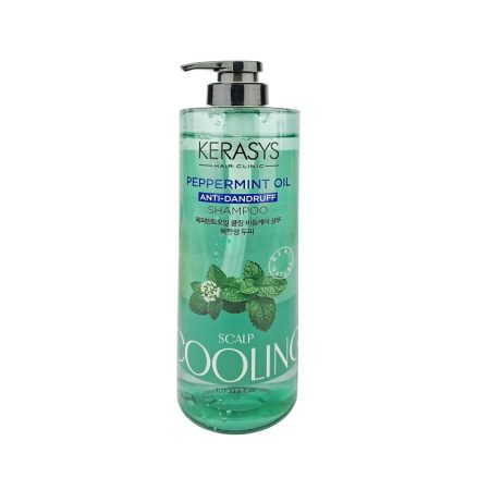 Kerasys Peppermint Oil Anti-Dandruff Shampoo with Scalp Cooling – 1000ml