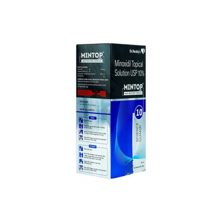 Dr Reddys Mintop Minoxidil Topical USP 10% Solution 60ml