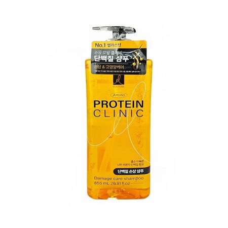 Elastine Amino Protein Clinic Damage Care Shampoo – Intensive Repair & Nourishment (855 ml)