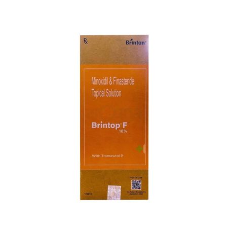 Brintop F 10% Minoxidil & Finasteride Topical Solution with Transcutol P 100ml