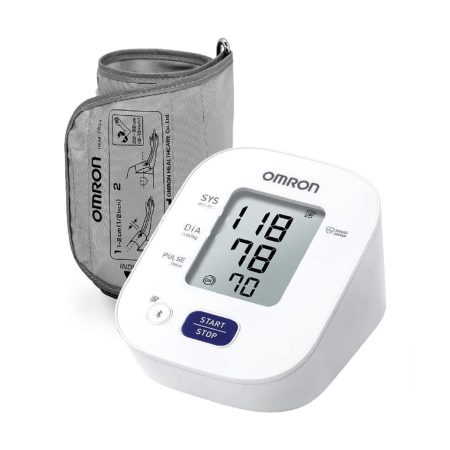 Omron Digital Bluetooth Blood Pressure Monitor With Cuff Wrapping (Model-HEM-7140-T1)