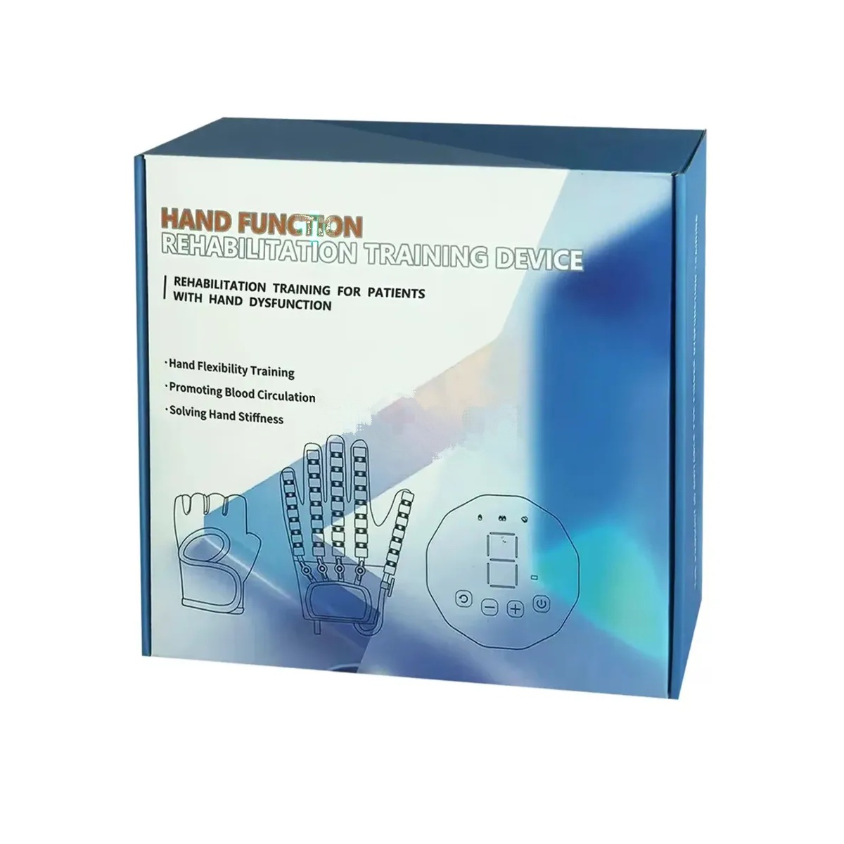 Hand Rehabilitation Training Device – Improves Flexibility, Circulation & Relieves Stiffness for Hand Dysfunction, Right Hand (XL)