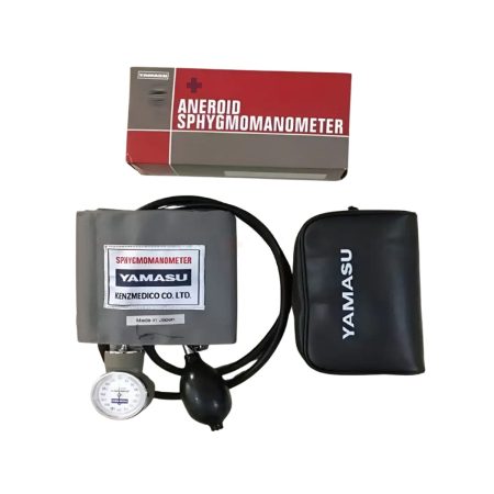 YAMASU Aneroid Sphygmomanometer – Manual Blood Pressure Monitor, Made in Japan
