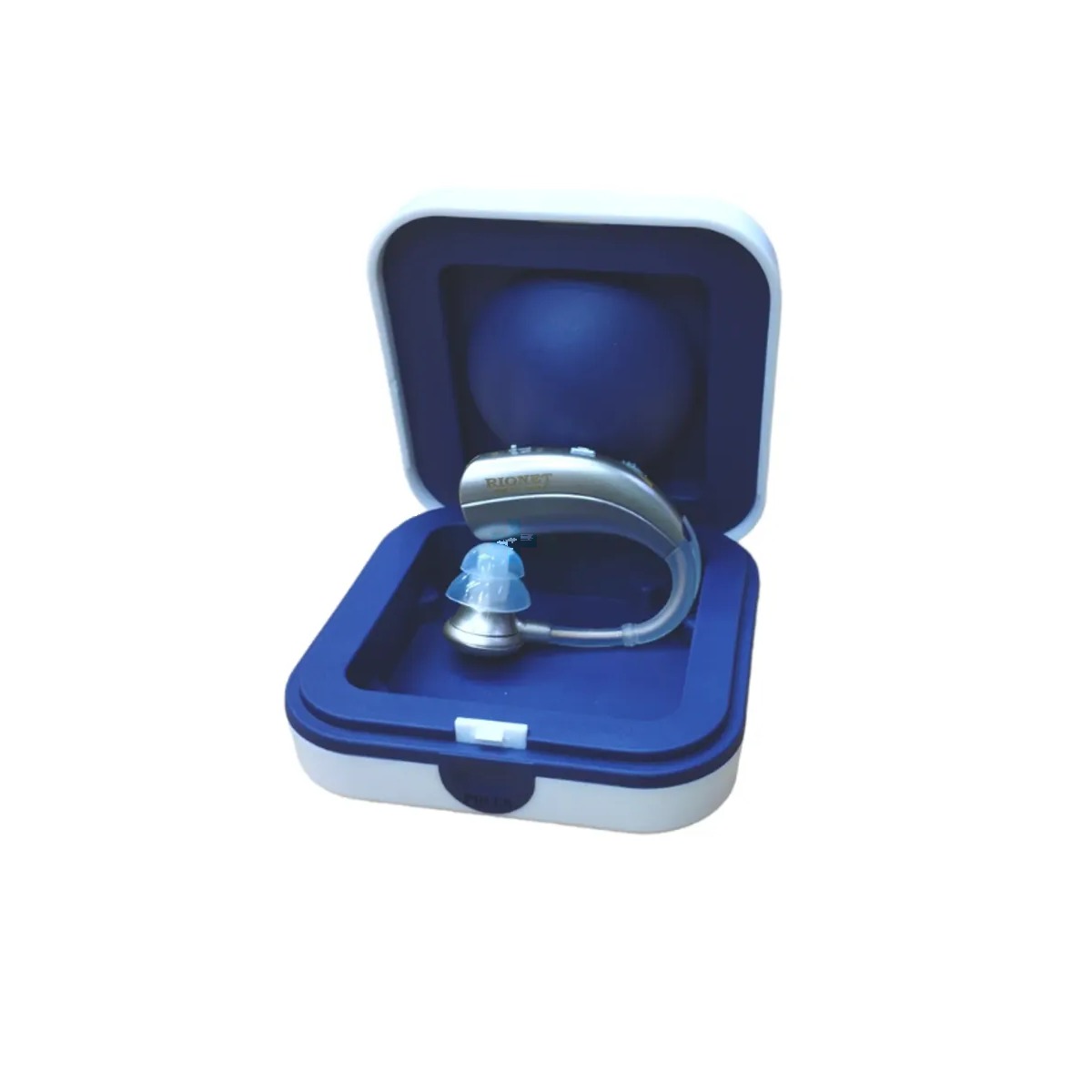Rionet VHP-1301 Rechargeable Digital Hearing Aid – High Power BTE, (Made in Japan)