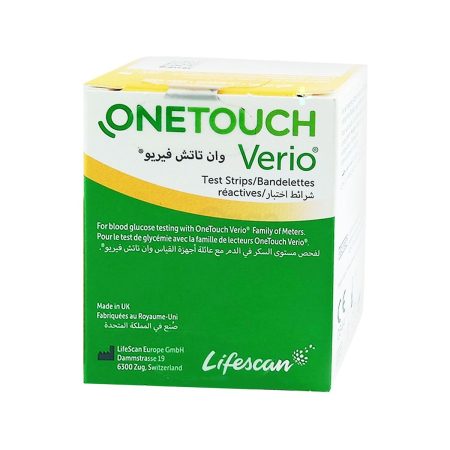 One Touch Verio Blood Glucose Test Strip 50's Pack