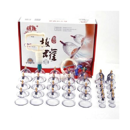 JinKang 32 Cups Chinese Vacuum Cupping set Body Massage Therapy Healthy Suction Medicals