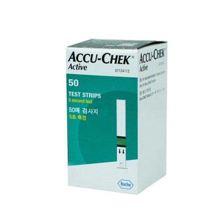 Accu-Chek Active Blood Glucose Strip 50's Pack